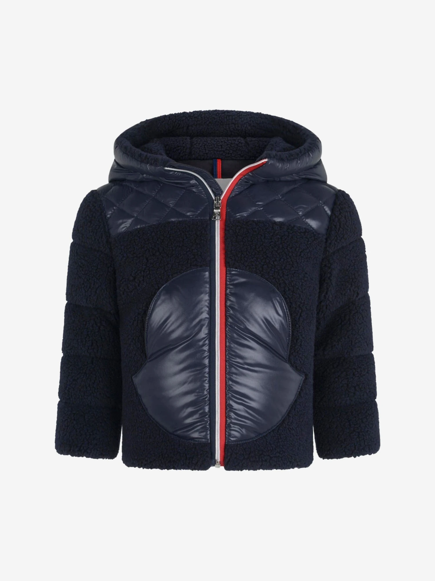 Moncler Baby Navy Double Fabric Ounce Jacket