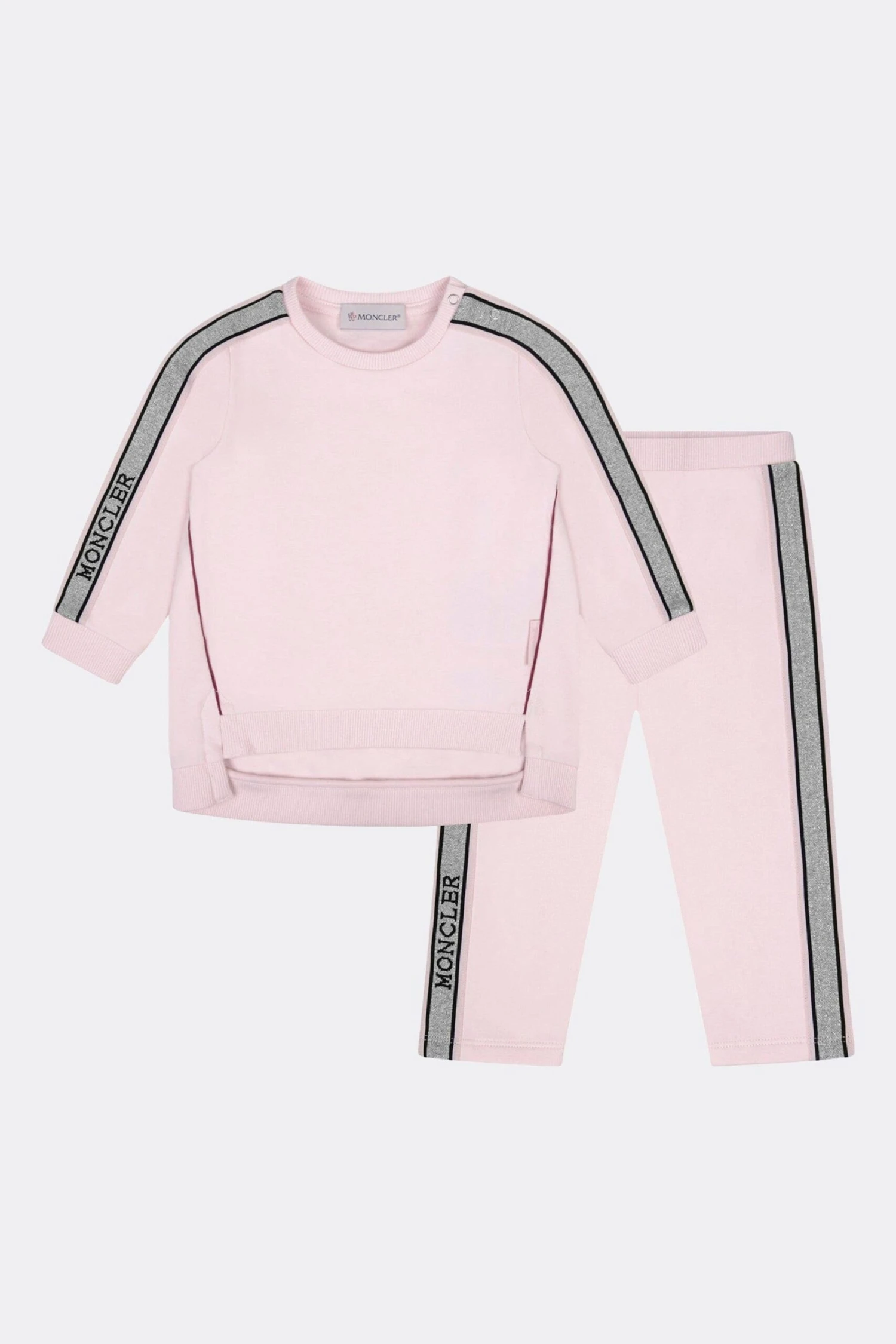 Moncler Baby Girls Cotton Branded Tracksuit