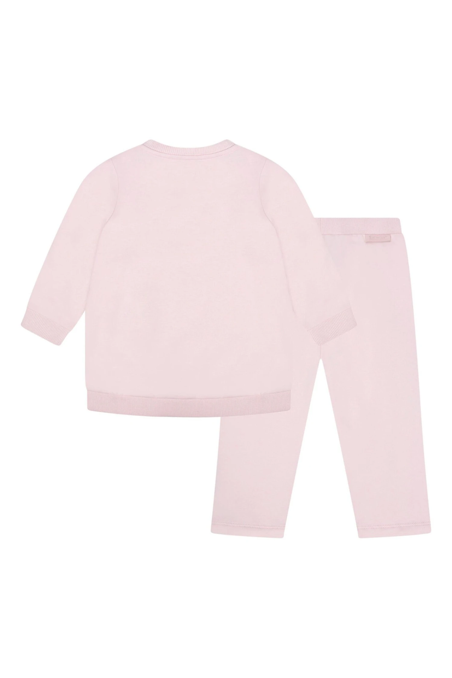 Moncler Baby Girls Cotton Branded Tracksuit - Image 2