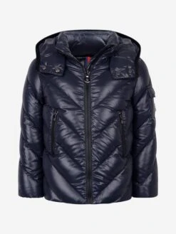 Moncler Girls Down Padded Brouel Jacket