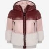 Moncler Girls Down Padded Logo Jacket