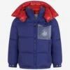 Moncler Boys Navy Down Padded Basil Jacket