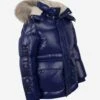 Moncler Boys Navy Down Padded Armoricano Jacket