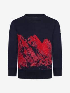Moncler Boys Cotton Logo Sweater