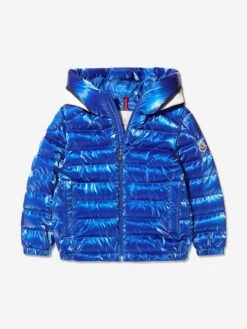 Boys Down Padded Akinari Jacket In Blue