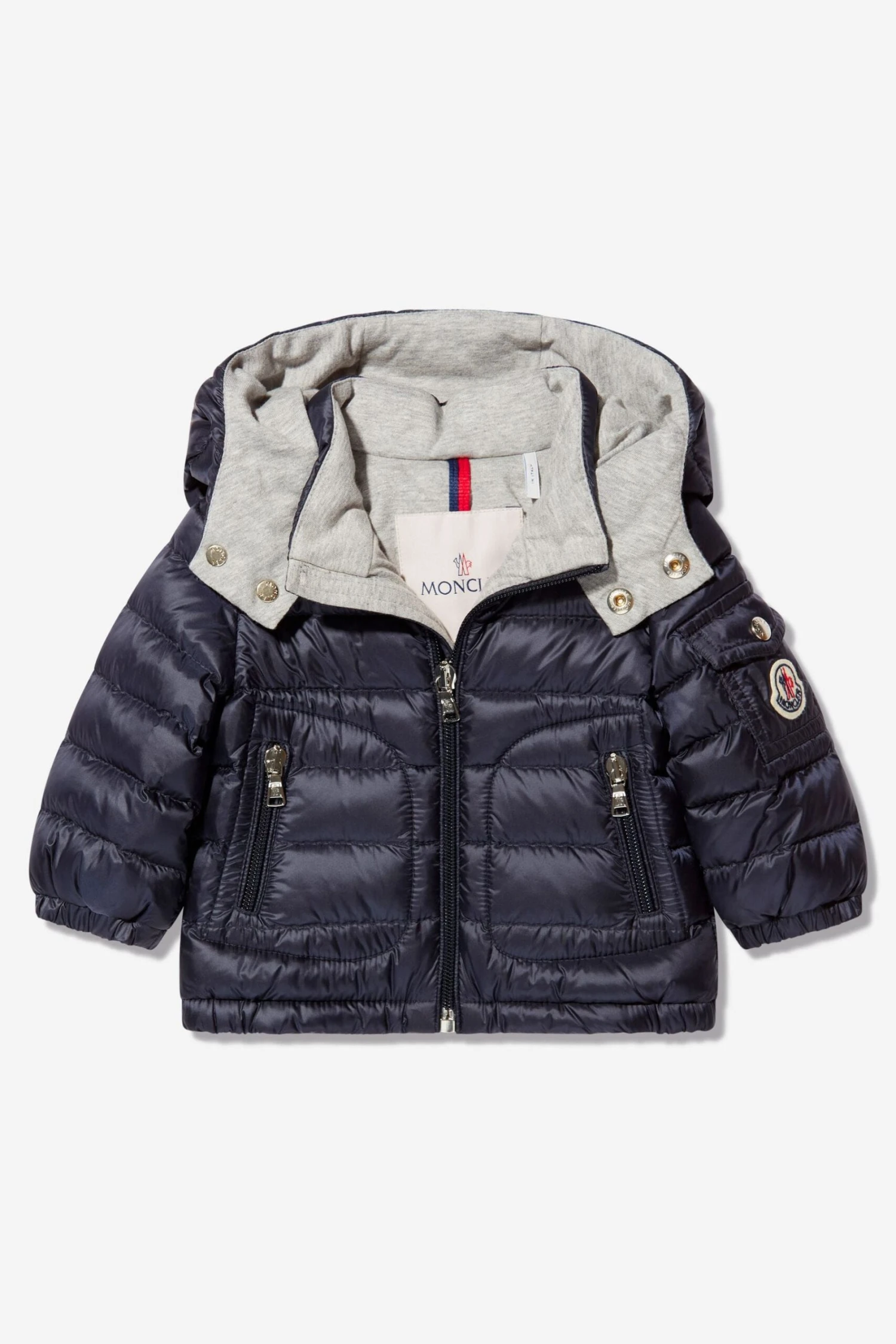 Baby Boys Down Padded Lauros Jacket In Navy