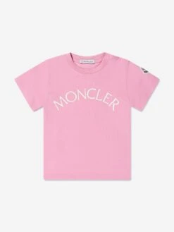 Baby Girls Logo T-Shirt In Pink