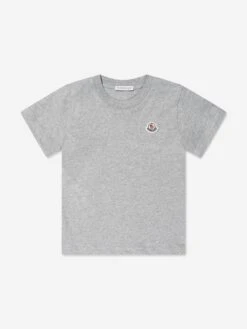 Kids Logo T-Shirt In Grey