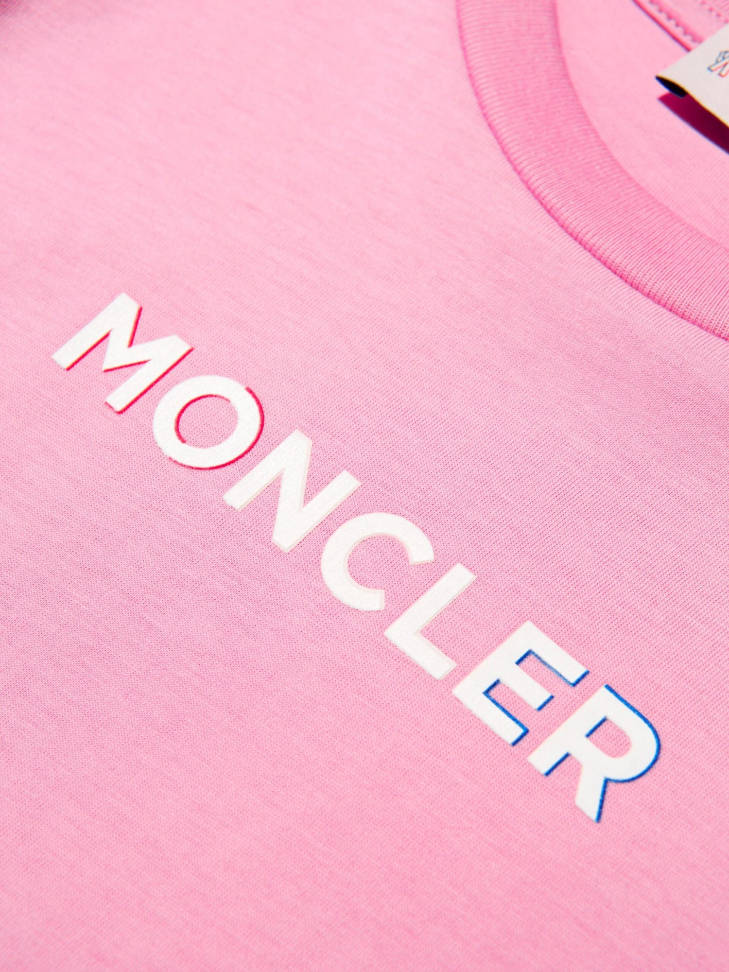 Kids Logo T-Shirt In Pink - Image 3