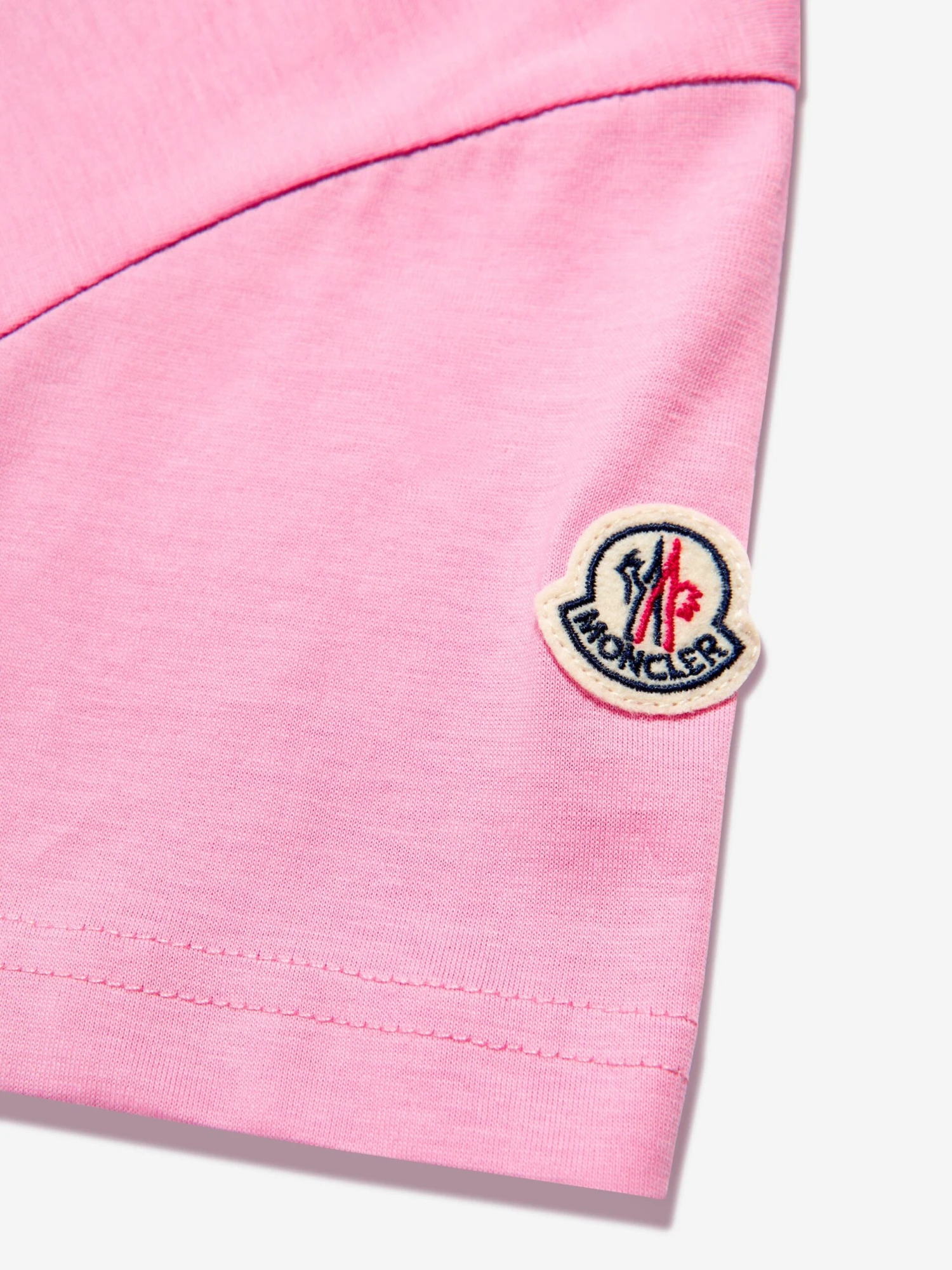 Kids Logo T-Shirt In Pink - Image 4