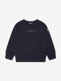 Kids Logo Sweatshirt In Navy