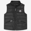 Boys Down Padded Gui Gilet In Black
