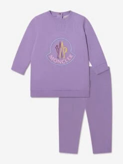 Baby Girls Embroidered Logo Tracksuit