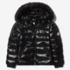 Girls Down Padded Bady Fur Jacket
