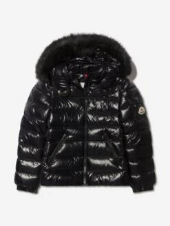 Girls Down Padded Bady Fur Jacket