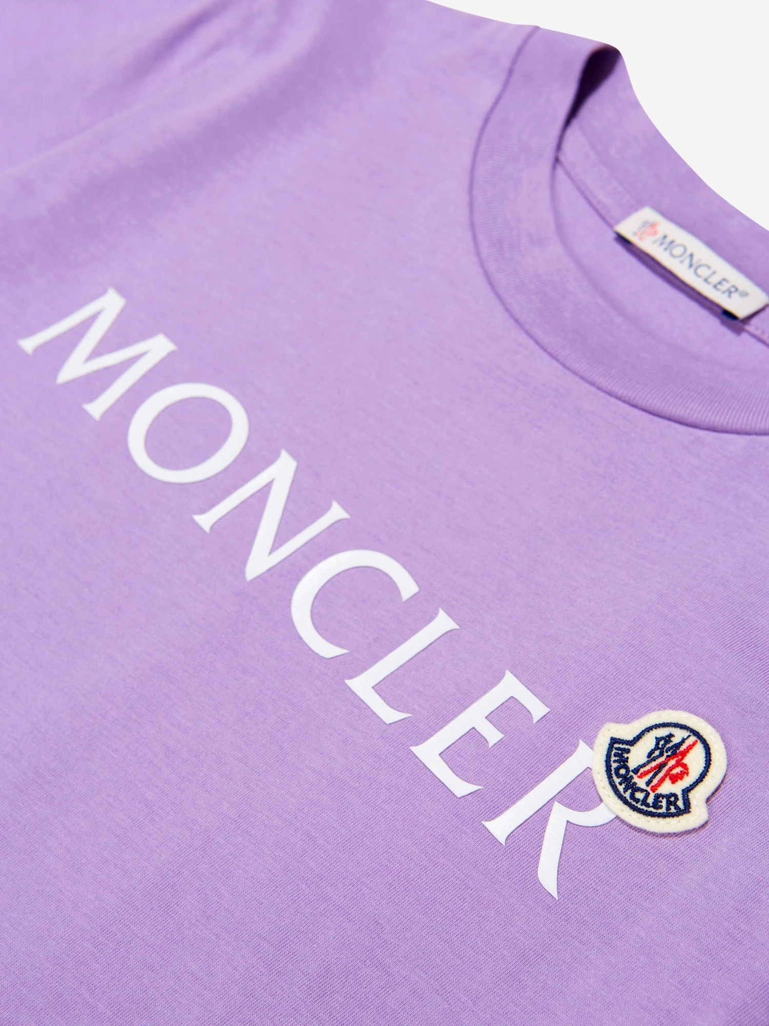 Kids Chest Logo Print T-Shirt - Image 3