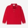 Boys Long Sleeve Logo Polo Shirt