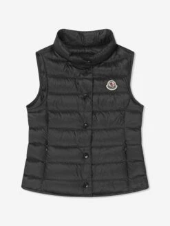 Girls Down Padded Liane Gilet In Black