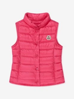 Girls Down Padded Liane Gilet In Red