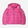 Girls Down Padded Dalles Jacket In Pink