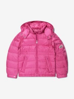 Girls Down Padded Dalles Jacket In Pink
