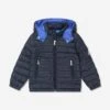 Boys Down Padded Lauros Jacket In Navy
