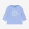 Baby Long Sleeve Logo T-Shirt In Blue