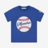 Baby Boys Baseball T-Shirt In Blue