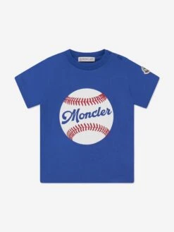 Baby Boys Baseball T-Shirt In Blue
