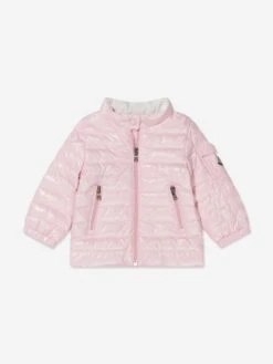 Baby Girls Down Padded Paulas Jacket In Pink
