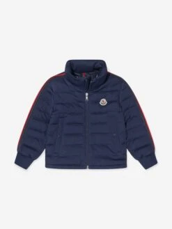 Boys Down Padded Cardo Jacket In Navy