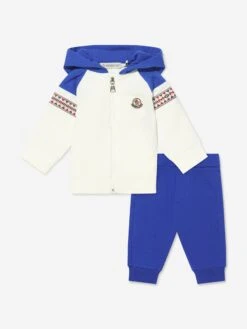 Baby Boys Colourblock Hooded Tracksuit