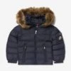 Boys Down Padded New Byron Fur Jacket