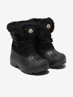 Moncler Suede & Nylon Boots