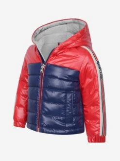 Baby Boys Jacket - & Blue Down Padded Jonc Jacket