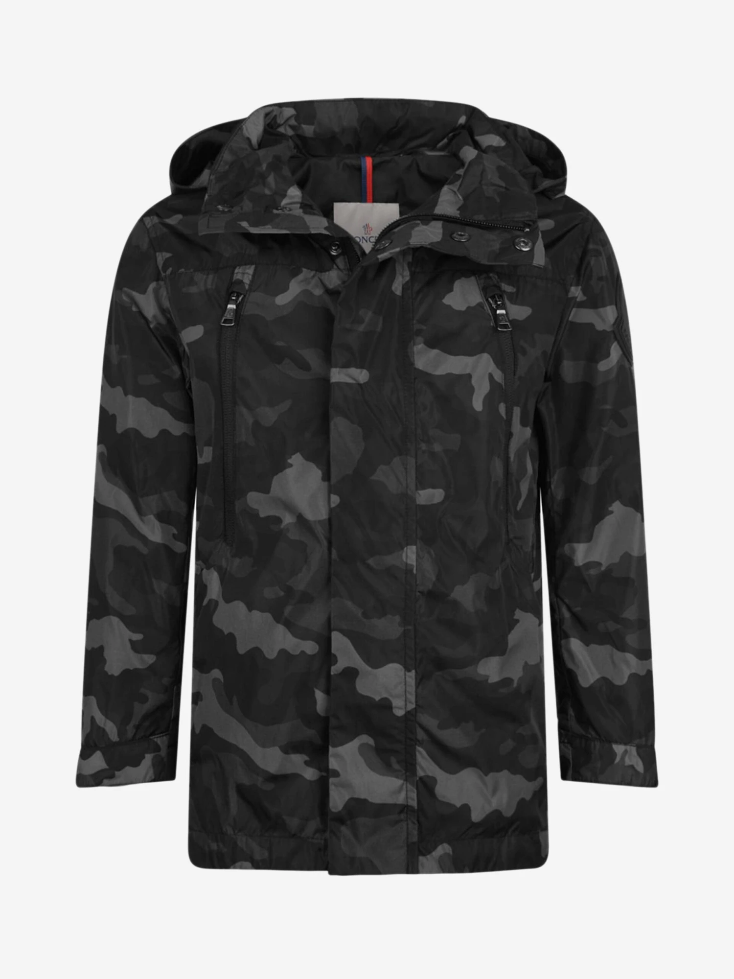 Boys & Grey Camouflage Ribble Jacket