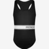 Moncler Girls Logo Swimsuit