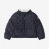 Baby Girls Down Quilted Binic Jacket