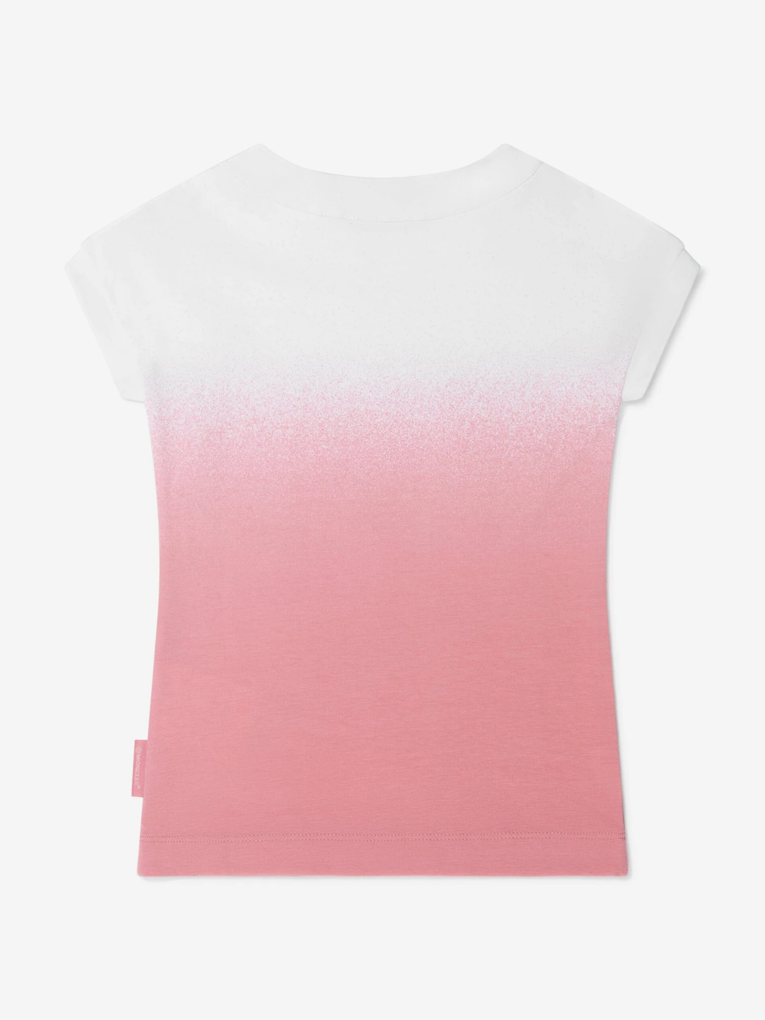 Baby Girls Jersey Dip Dye Logo T-Shirt - Image 2