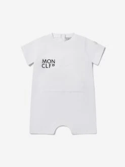 Baby Unisex Logo Romper