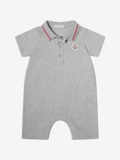 Baby Boys Pique Romper