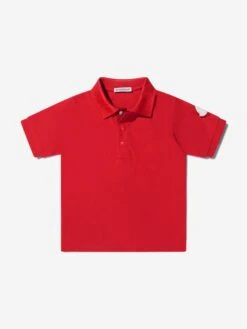 Boys Pique Short Sleeve Polo Shirt