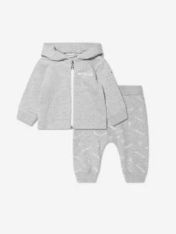 Baby Logo Tracksuit In Grey