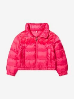 Girls Down Padded Ninan Jacket In Red
