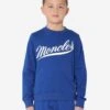 Boys Logo Print Sweatshirt In Blue