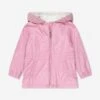 Baby Girls Messein Long Parka In Pink