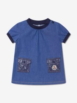 Baby Girls Dress In Blue