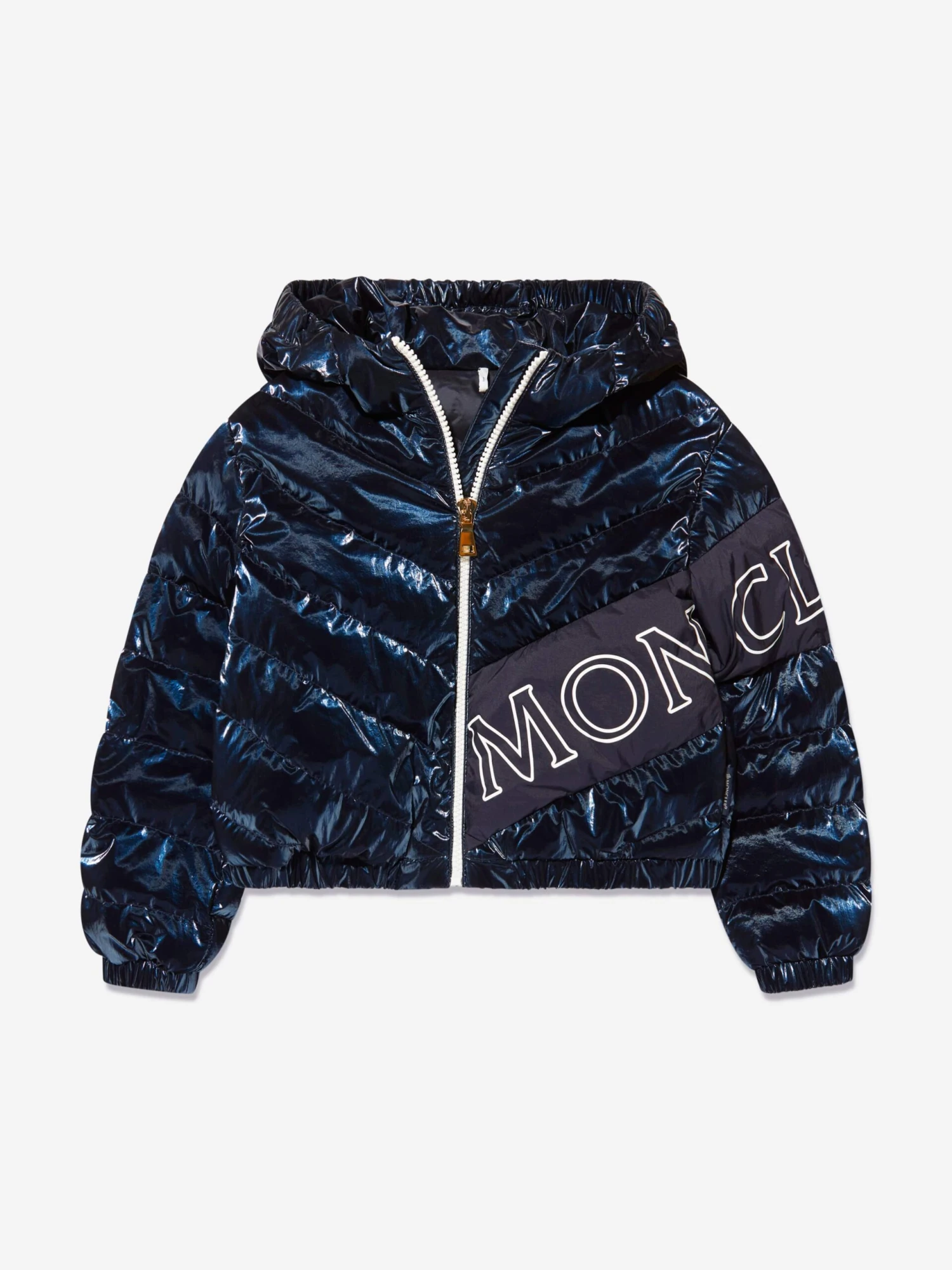 Girls Down Padded Vonnes Jacket In Navy