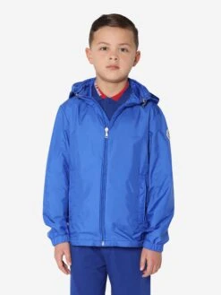Boys Aidrian Jacket In Blue