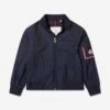 Boys Aimon Bomber Jacket In Navy